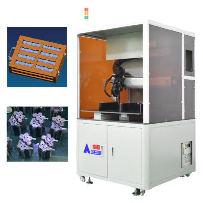 中国 CNCの自動リチウム イオン電池のスポット溶接機械、4軸線の18650の点の溶接工 販売のため