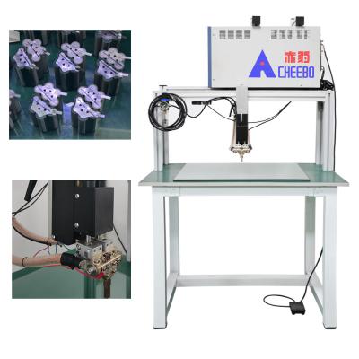 China Semi Automatic Table Spot Welder 18650 Pedal Type Battery Cell Use for sale