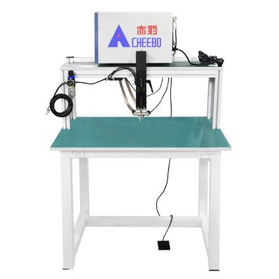 China Battery Tab Spot Welding Machine Semi-Automatic DC Transistor 5000A Gantry Welding for sale