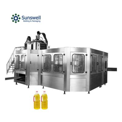 China High Speed Edible Oil Filling Machine 1000bph Automatic Liquid for sale