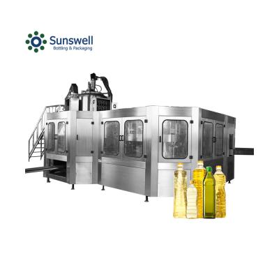 China Liquid Edible Oil Filling Machine 50 Ml 3700 Ml Packing Automated for sale