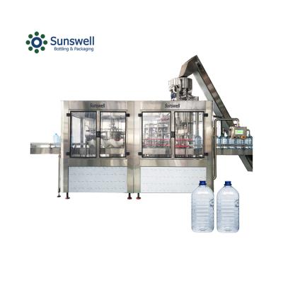 China 1500BPH 5L Water Filling Machine Drinking Production Equipment for sale