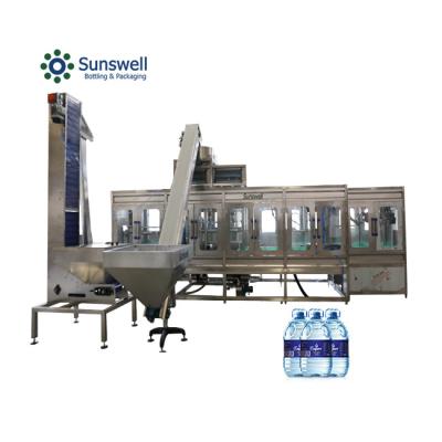China Planta de enchimento automática alta da máquina de engarrafamento da água de mineral do sistema 10L do engarrafamento da água da precisão 5L à venda