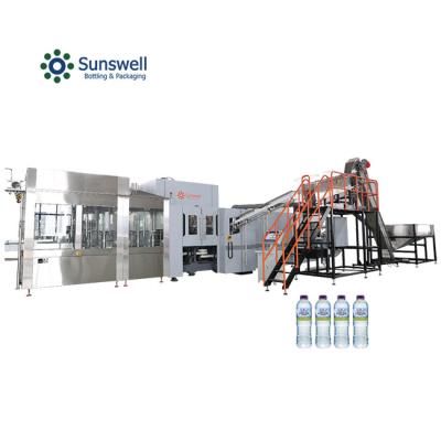 China High Accuracy PET Bottled Still Pure Water Blowing Filling Capping Combiblock Drinking Water Bottling Line for sale