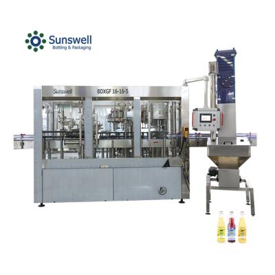 China Best Price Glass Bottle Wine Alcohol Filling Machine Carbonated Beverage Filling Machine Manufacturers for sale