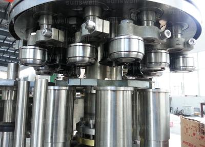 China can filling line and seaming carbonated beverage beer, CSD 40 heads Aluminum Can Filling Machine for sale