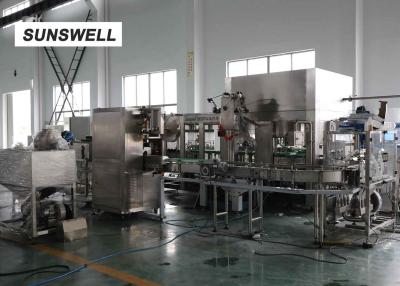 Chine Machine de remplissage de bouteilles de HDPE de la capacité 2000bph pour les boissons de thé et le jus de fruit à vendre