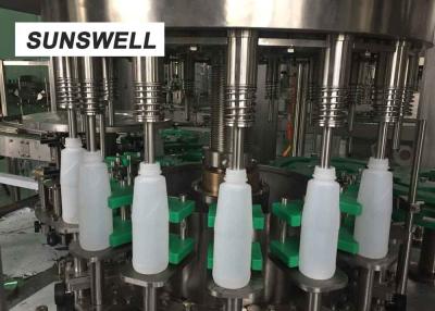 China SS304  Material Beverage Filling Equipment  Especially For PE Bottles Dairy And Juice for sale
