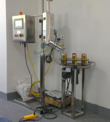 China Nitrogênio líquido linear automático que dosa o quarto de solteiro da máquina que alimenta para o líquido à venda