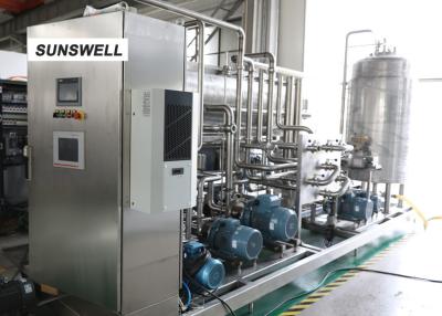 China Leistungsfähige Energieeinsparung kohlensäurehaltiges Füllen maschinell montiert mit Edelstahl-Schaltschrank zu verkaufen