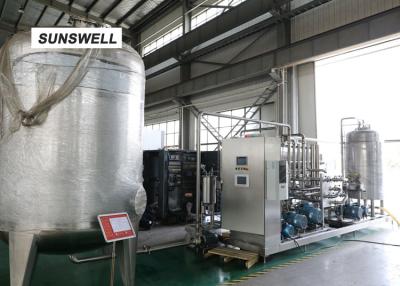 China Electricity Saving Carbonated Filling Machine  With YHZ Type Mixer Used In Chiller And Warmer for sale