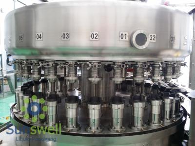 China Powerful  Automatic Aluminum Can Filling Machine For Beverage Juice / Beer Soda for sale