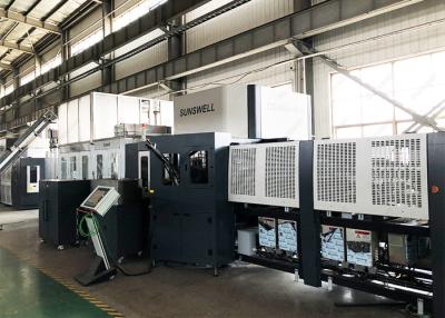 China Tempo tampando de enchimento de sopro automático da longa vida da máquina de 80000 Bph completamente Combiblock à venda