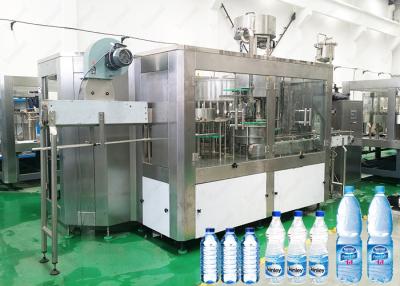 China Washing Capping Automatic Water Filling Machine Electric Driven Type For Beverage for sale