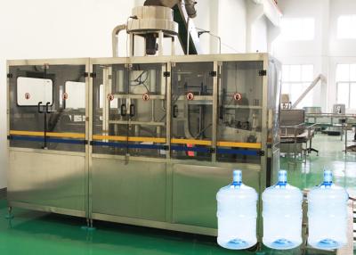 China 13KW máquina de engarrafamento da água de 5 galões com tambor Rinser para a água pura à venda