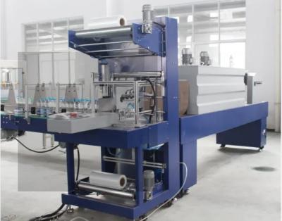 China High Speed Full Automatic Heat Seal Shrink Wrapper Machine With Pallet Tray Pad for sale