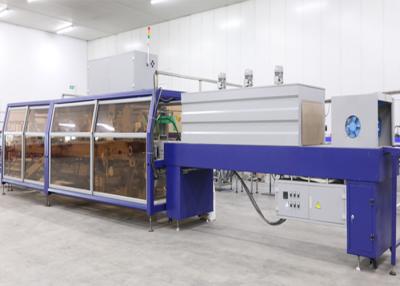 China Automatic Box Shrink Packaging Equipment / Carton Box Wrapping Machine for sale