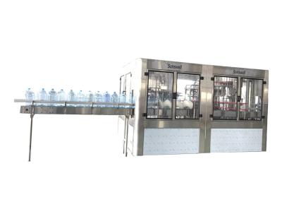 China Tipo giratório máquinas de enchimento grandes da água de garrafa de 5L, equipamento do engarrafamento de água à venda