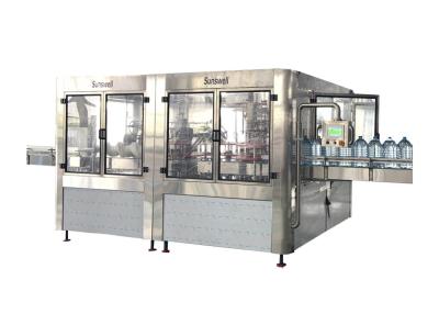 China 3 - In - 1 Water Filling Machines , Bottle Washing Filling And Capping Machine Fully Automatic for sale