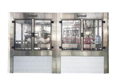 China Full Automatic Water Filling Machines , 3L - 5L PET Monoblock Bottling Machine for sale