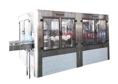 China Large Bottle Drinking Water Filling Machines 3- In - One Monoblock Bottling Machine for sale