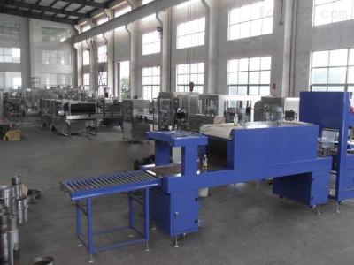 China Electric Automatic Shrink Wrap Machine / Production Line CE ISO And SGS for sale