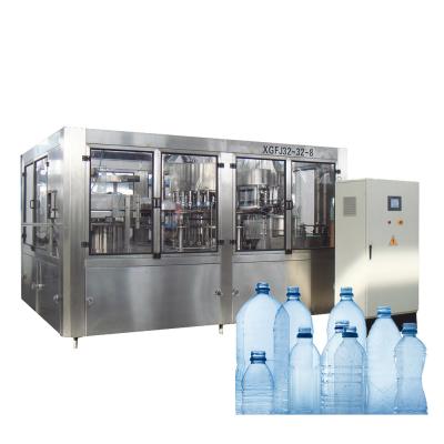 Chine Équipement remplissant complètement automatique de l'eau minérale de machine de remplissage de bouteilles de l'eau pour 19L à vendre