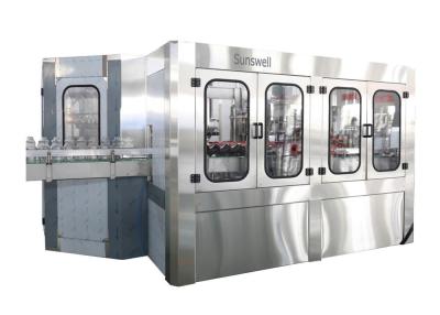 China Empaquetado embotellador que capsula que se lava de relleno automático del equipo de proceso de la bebida en venta
