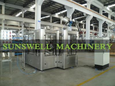 China PET Bottle Carbonated Filling Machine , Soft Drink Automatic Filling Line for sale
