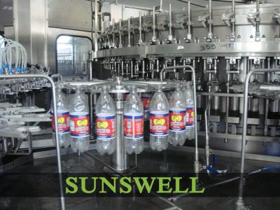중국 고속 탄산 충전물 기계, 1000ml 청량 음료 음료 병 포장 기계 판매용