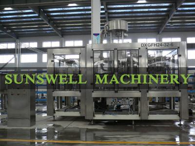 China PET Glass Bottle Carbonated Filling Machine for sale