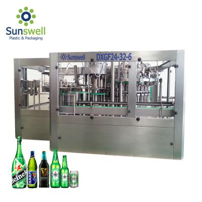 Cina Bottiglie automatiche dell'imbottigliamento e della tappatrice 5000 di uso della fabbrica di birra per tipo rotatorio di ora in vendita