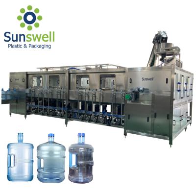 China 400BPH 5 Gallon Bottle Washing Filling Capping Machine for sale