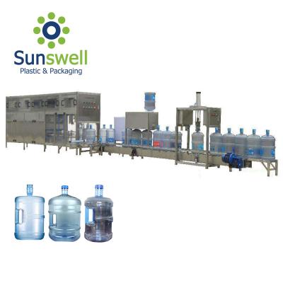 China Complete Barreled 1200bph 5 Gallon Water Filling Machine for sale