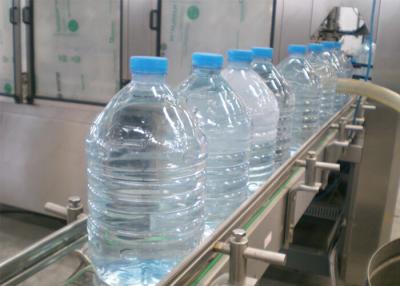 Cina 3 in 1 acqua minerale e acqua pura vaso sciacquatura, riempimento e tappatura macchina 1, 200BPH (5L) in vendita