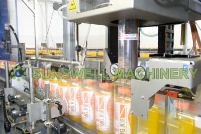 Chine Machine de remplissage industrielle de jus de fruit avec rincer le capsulage remplissant à vendre