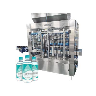 China 500ml Alcohol Santizer Filling Capping Bottling  Machine for sale