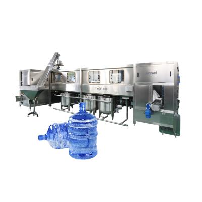Chine SUS304 19L machine liquide de remplisseur de bouteille de gravité de baril de 5 gallons à vendre