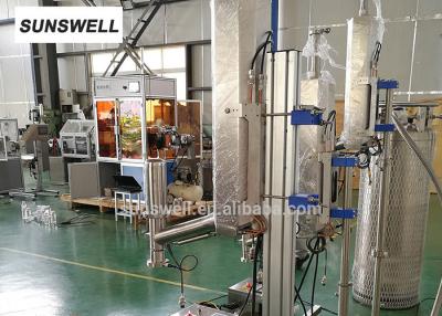 China De aluminio continuo conserva el envase del graduador del nitrógeno líquido en venta