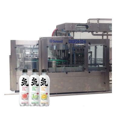 Chine Machine de remplissage de boisson de l'eau de scintillement de 32 têtes, équipement de mise en bouteilles de soude à vendre