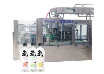 China Neck Hanging PET Bottled Carbonated Bottle Filler With High Fiiling Precision à venda