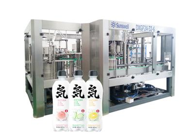 China 84 Valves Energy Drink Labeling Packaging Carbonated Filling Machine for sale