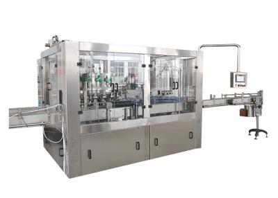 Китай SUS316L Soda Water Filling Machine , Rotary Tray Automatic Beer Bottle Filler продается
