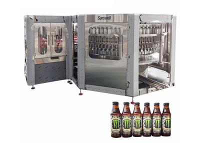China Mit einer Kappe bedeckende KennzeichnungsFüllmaschine des bier-SUS304 hohe Kapazität zu verkaufen