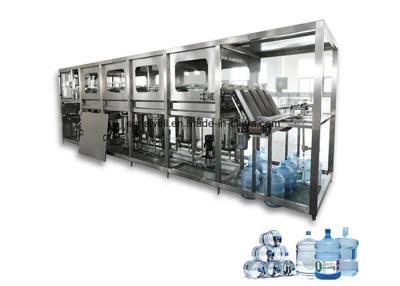 China Wasseraufbereitungs-Reinigungs-füllendes abfüllendes System 5 Gallonen-Fass-Wasser-Füllmaschine zu verkaufen
