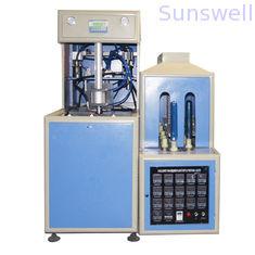 China 380V / 14KW Semi-Automatic Bottle Blow Molding Machine to make PET bottles for edible oil for sale