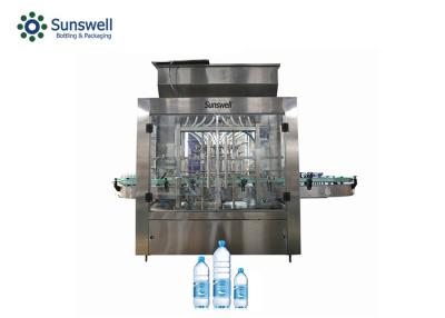 China 500ml Rinsing Filling Capping Machine , Monoblock Liquid Filling Machine Leakage Proof for sale