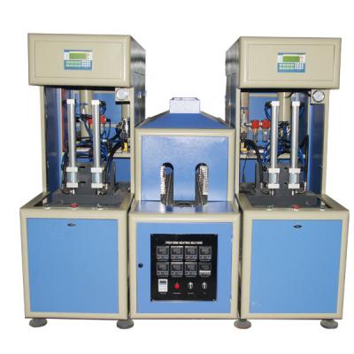China 2 cavity Semi automatic Hot Filling Bottle Blow Molding Machine for PET bottle 50 - 2000ml for sale