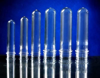 China Eco friendly polyethylene / PET bottle preforms for oil bottles Neck 32mm for sale