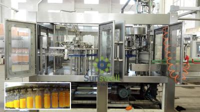Chine Ligne de traitement de l'eau d'écrasement de jus de fruit, équipement de mise en bouteilles de jus à vendre